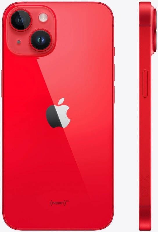 Apple iPhone 14 256GB Smartphone Rood