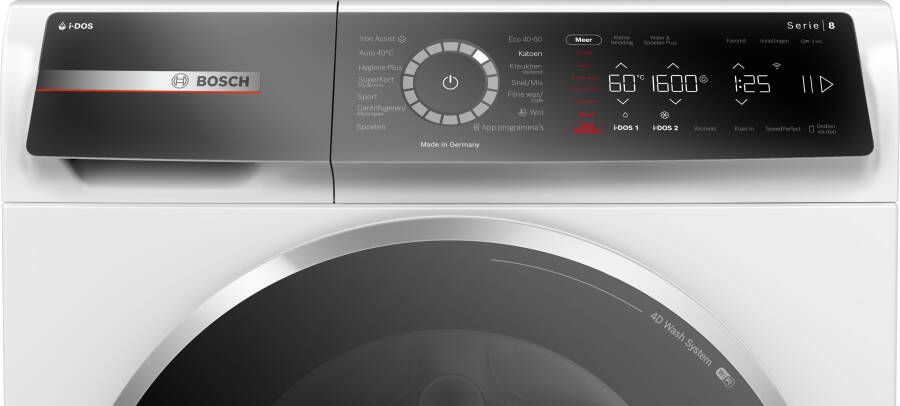 Bosch WGB256A7NL Wasmachine Wit