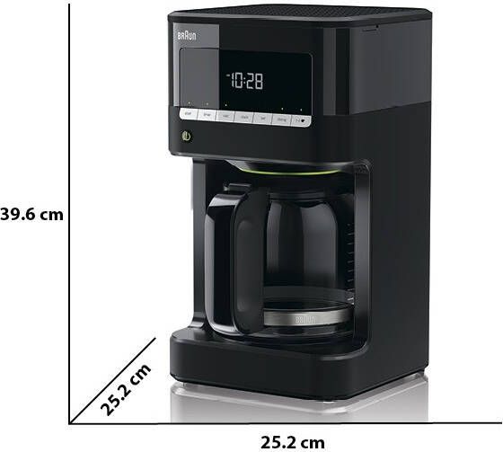 Braun KF7020 Koffiefilter apparaat Zwart