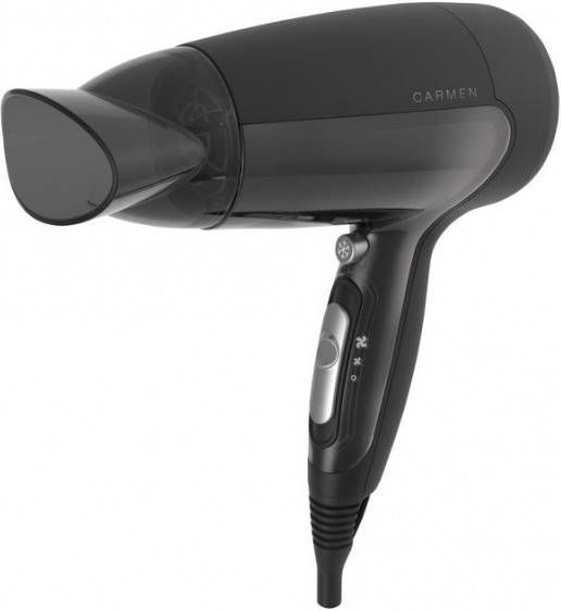 Carmen HD1450 Haardroger Zwart