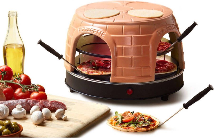 Emerio PO-116124.1 Pizzarette Pizzamaker Zwart