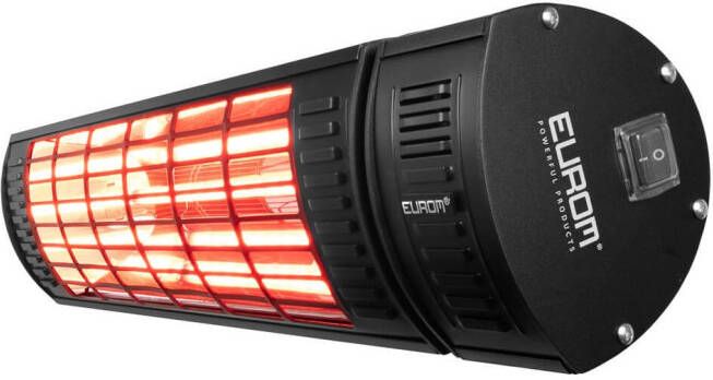 Eurom Golden 2000 Ultra RCD Black Patioheater Terrasverwarmer Zwart