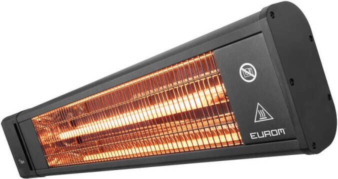 Eurom TH1800R Patioheater Terrasverwarmer Zwart