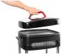 Fritel BBQ 3256 Barbecue met deksel + 2000W + grilloppervlakte 40x36cm + afneembare grill zwart - Thumbnail 4