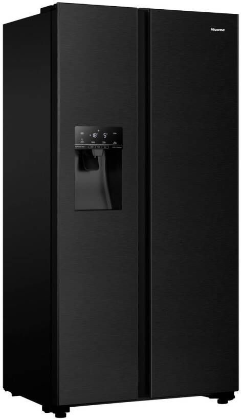 Hisense RS694N4TFE Amerikaanse koelkast Zwart