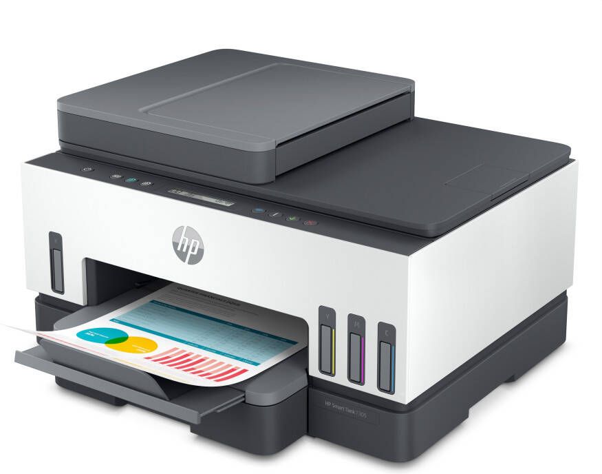 HP Smart Tank 7305 All-in-one inkjet printer Grijs