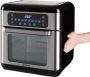 Inventum GF1200HLD Airfryer oven Hetelucht friteuse 12 liter 8 programma's 5 accessoires 80 tot 200°C 1500 watt Zwart RVS - Thumbnail 3