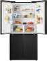 Inventum SKV4178B Amerikaanse koelkast 4 deuren Display Stil: 35 dB No Frost 474 liter Zwart - Thumbnail 2