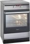 Inventum VFI6042RVS Vrijstaand inductie fornuis Elektrische oven 4 kookzones 60 cm 65 liter RVS Zwart - Thumbnail 2