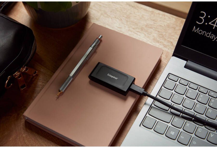 Kingston XS1000 Externe SSD 1TB Externe SSD Zwart