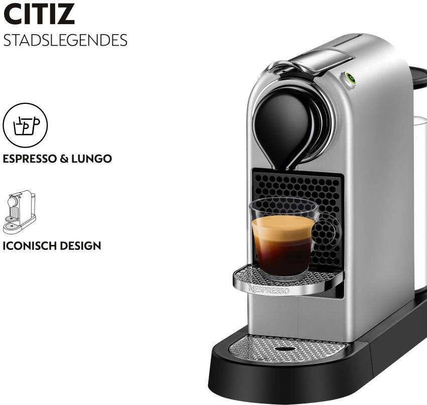 Krups Nespresso XN741B Nespresso Zilver