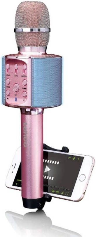 Lenco BMC-090 Microfoon Roze