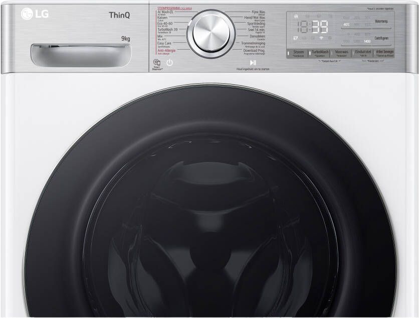 LG F4WR9009S2W Wasmachine Wit