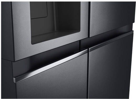 LG GSLV71MCLE Amerikaanse koelkast Zwart
