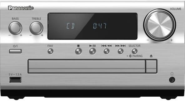 Panasonic SC-PMX802E-S Stereo set Zwart