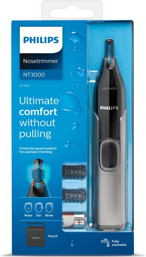 Philips NT3650 16 Neustrimmer Grijs