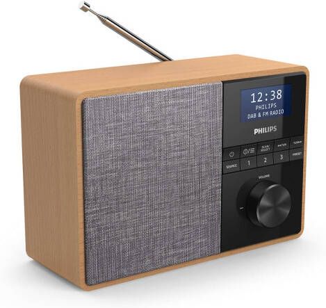 Philips TAR5505 10 DAB radio Bruin