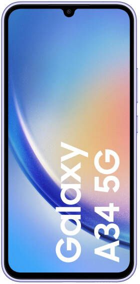 Samsung GALAXY A34 5G 128GB Smartphone Paars