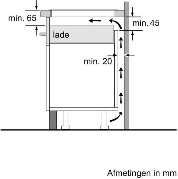 Siemens EU611BEB6E Inductie inbouwkookplaat Zwart