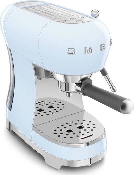 Smeg ECF02PBEU Espresso apparaat Blauw