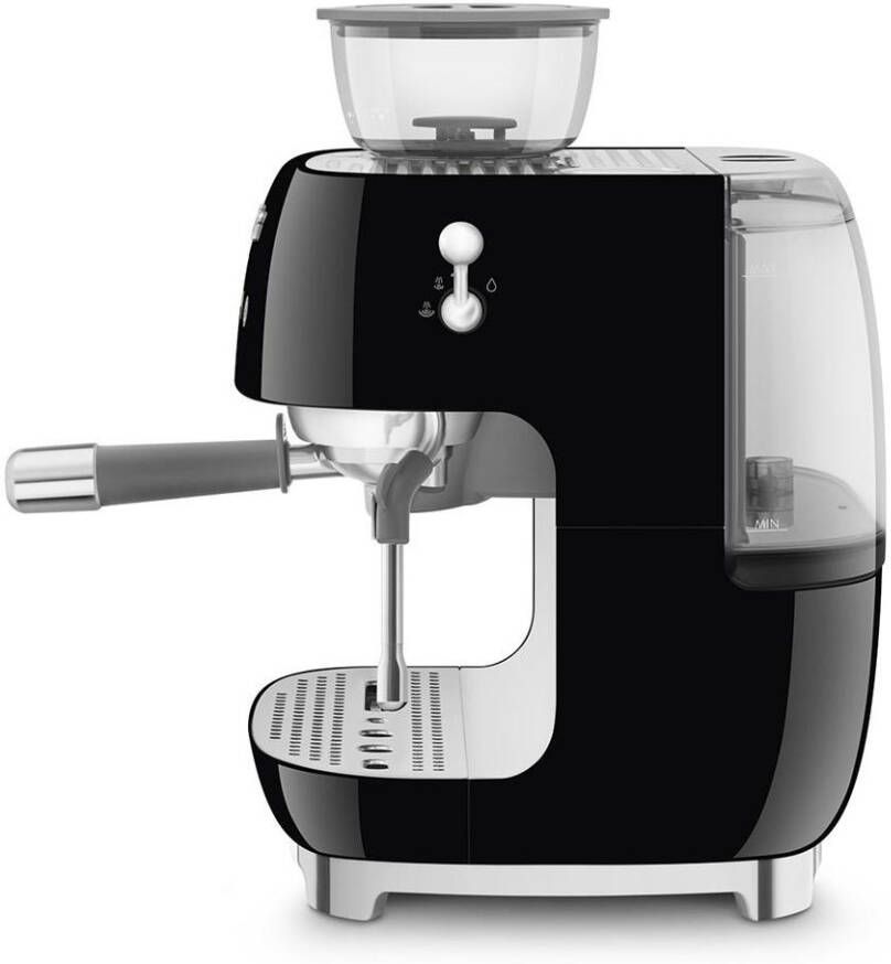 Smeg EGF03BLEU Espresso apparaat Zwart