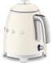 Smeg Waterkoker Mini 1400 W creme 800 ml 3 kops KLF05CREU - Thumbnail 2