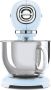 Smeg SMF03PBEU 50&apos;s Style Aesthetic Staande mixer 800 W Blauw - Thumbnail 2