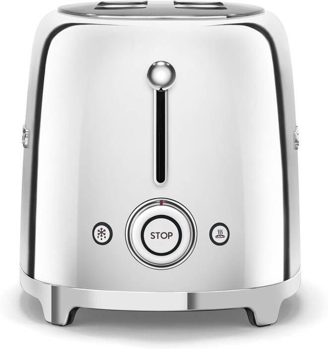 Smeg TSF01SSEU Broodrooster Grijs