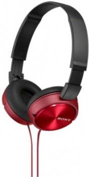 Sony MDR-ZX310AP Hoofdtelefoon Rood