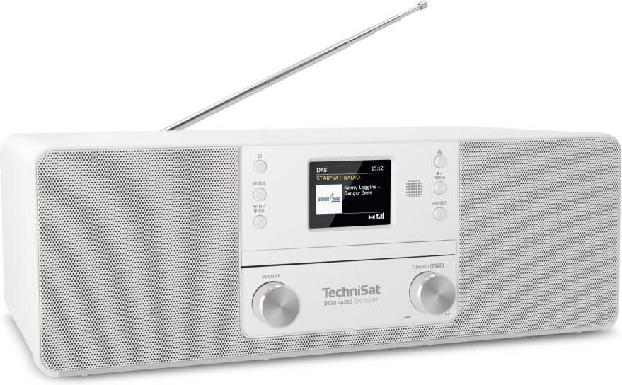 TechniSat Digitradio 370 CD BT DAB radio Wit