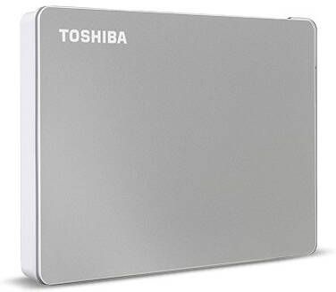 Toshiba Canvio Flex 4TB Externe harde schijf Zilver