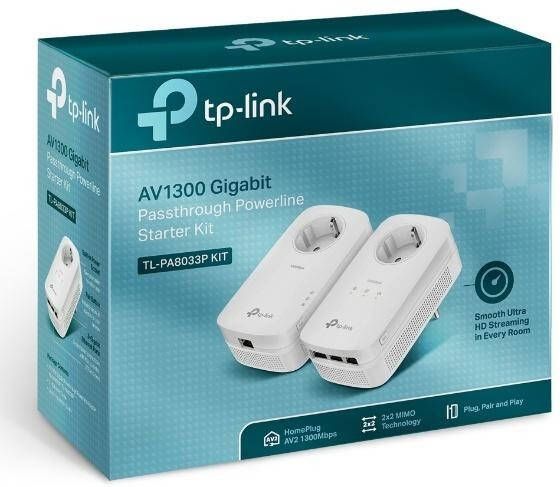 TP-Link TL-PA8033P KIT Powerline Wit