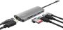 Trust Dalyx 7-in-1 USB-C Adapter | USB-Hubs | Accessoires&Toebehoren Computer toebehoren | 8713439237757 - Thumbnail 2
