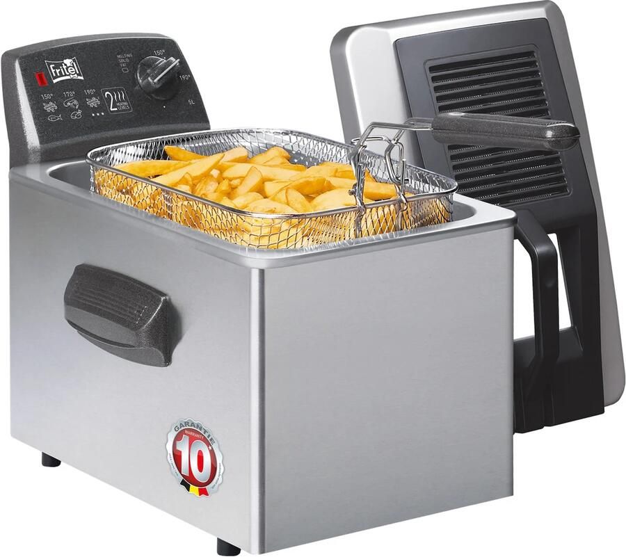 Fritel Turbo SF 4571 Frituurpan friteuse 5l + 3200W ook voor vast vet - Foto 3
