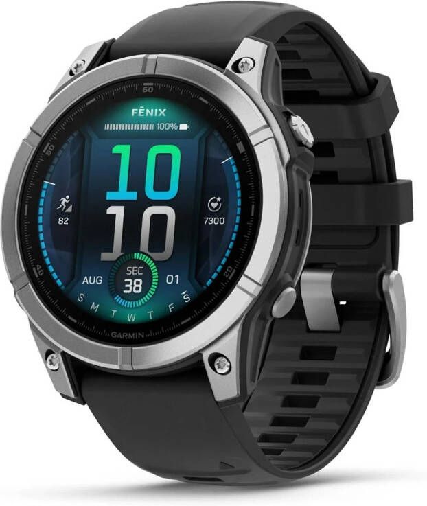 Garmin Fenix E 47mm Stainless Steel | Smartphones tablets en meer | 0753759341336 - Foto 2