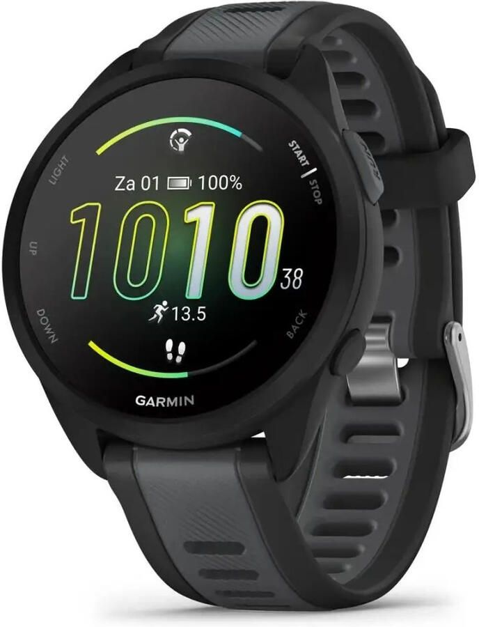 Garmin ForeRunner 165 GPS Black Slate Grey | Sporthorloges | Telefonie&Tablet Smartwatches | 0753759326593