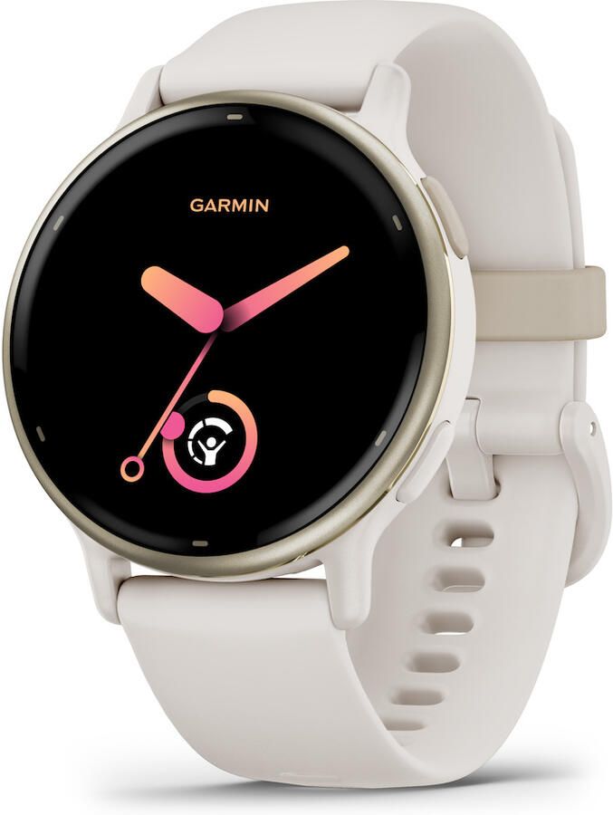 Garmin VivoActive 5 Cream Gold | Smartwatches met gps | Telefonie&Tablet Smartwatches | 0753759324919