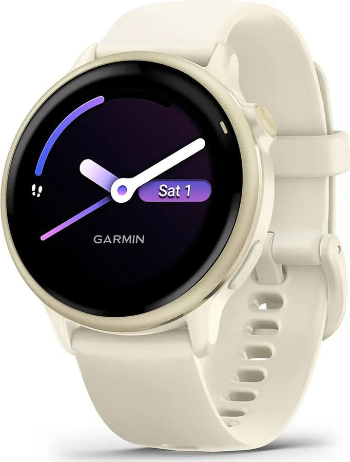 Garmin VivoActive 6 Bone Lunar Gold | Smartphones tablets en meer | 0753759342814 - Foto 2