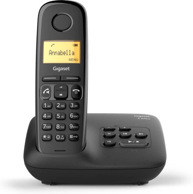 Gigaset A270A draadloze huis telefoon met antwoordapparaat