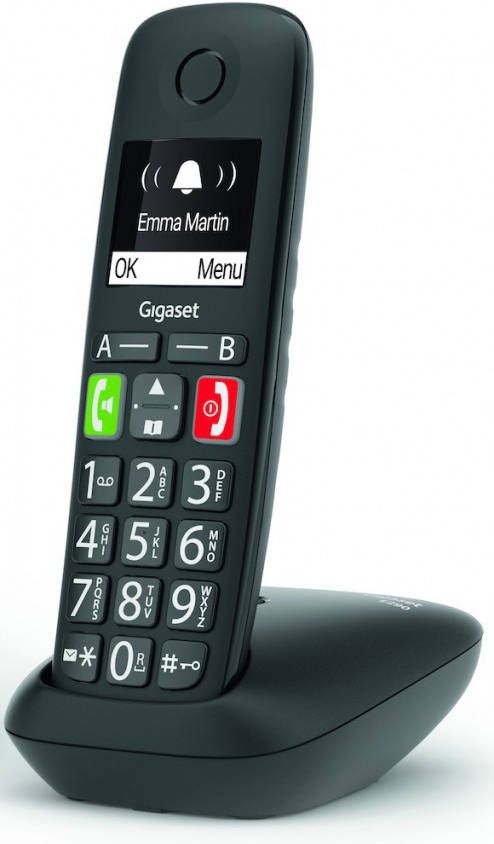 Gigaset E290 Huistelefoon Zwart