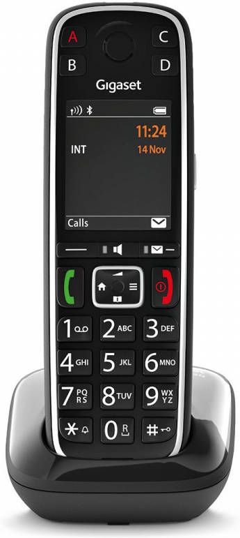 Gigaset E720 elderly phone zwart | Vaste telefoons | Telefonie&Tablet Bel&SMS | 4250366859491