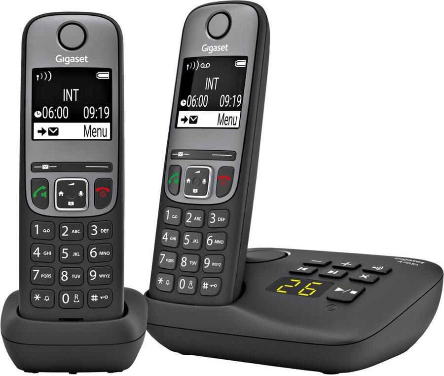 Gigaset A705A duo draadloze huis telefoon met antwoordapparaat