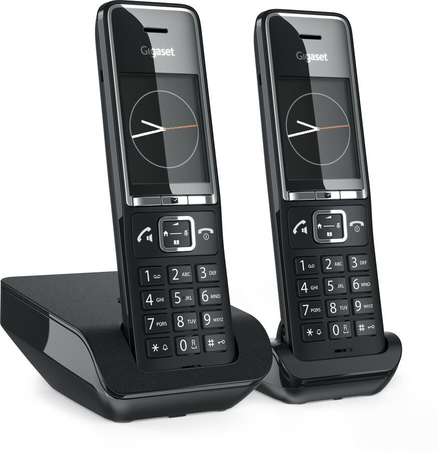 Gigaset Comfort 550 Duo Zwart | Vaste telefoons | Telefonie&Tablet Bel&SMS | 4250366866222 - Foto 2