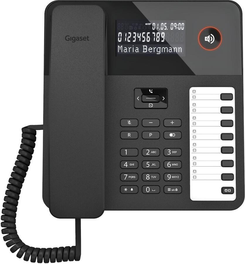 Gigaset Desk 600 Zwart | Smartphones tablets en meer | 4250366868967