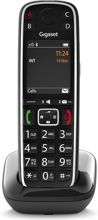 Gigaset E720 elderly phone zwart | Smartphones tablets en meer | 4250366859491