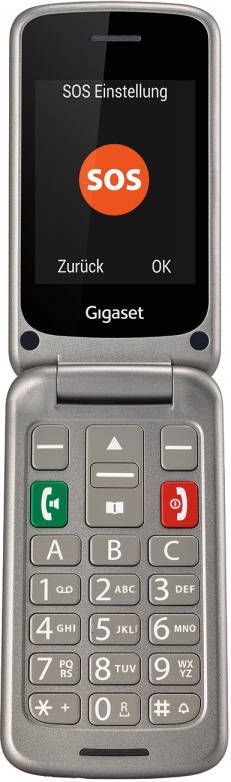Gigaset GL590 Zwart | Mobiele telefoons | Telefonie&Tablet Bel&SMS | 4250366858043