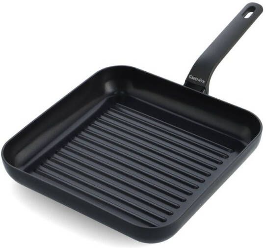 Greenpan Essence vierkante grill met keramische antikleeflaag 28 cm