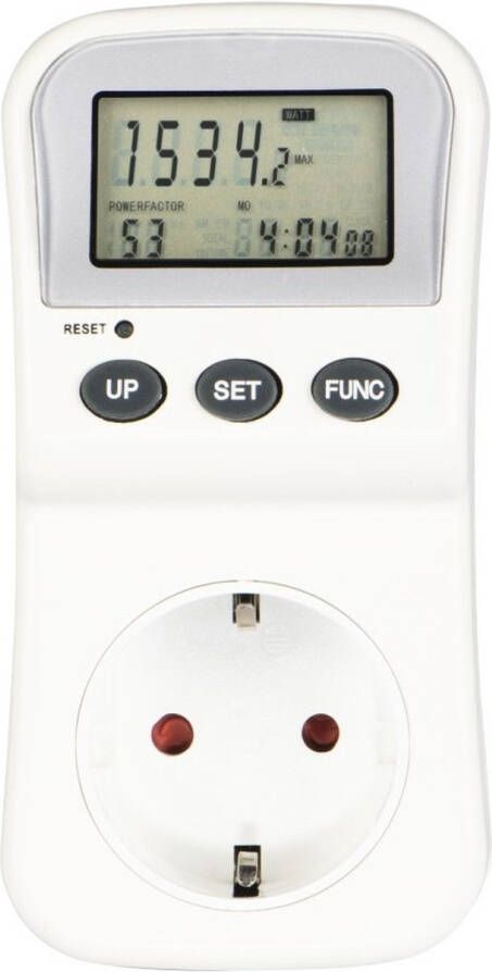 Hama Energiekostenmeter met lcd-display digitale elektriciteitsmeter Desktop accessoire