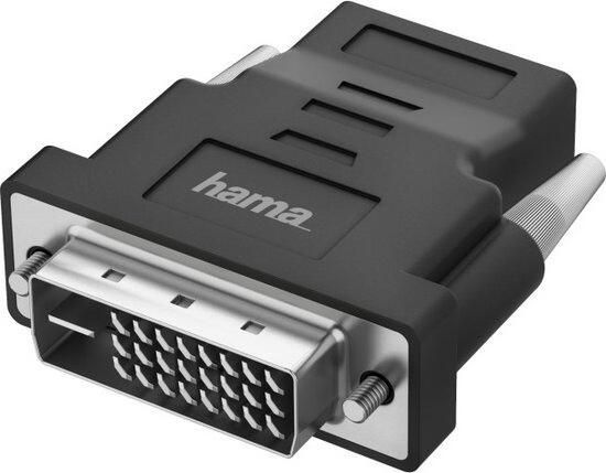 Hama Adapter DVI naar HDMI Ultra-HD 4K Optische kabel Zwart