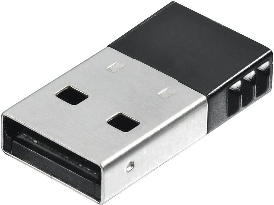 Hama Bluetooth -USB-adapter versie 4.0 C1 + EDR Wifi adapter Zwart